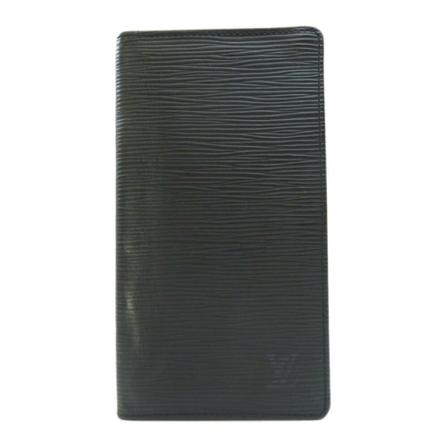 Louis Vuitton Vintage, Wallets Cardholders Zwart, Heren, Maat:ONE Size