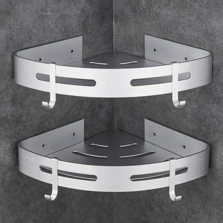 Badrumshylla Utan Borrning Hörn Duschhylla Badrum