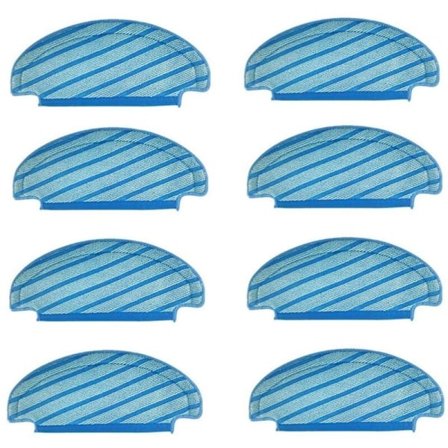 Återanvändbara Tvättade Mop Rengöringsdukar Passar för Deebot OZMO 950 920 Robotdammsugare 8 st