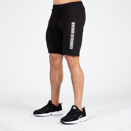 Træningsshorts Gorilla Wear Milo Shorts, Sort - Bodyman.dk