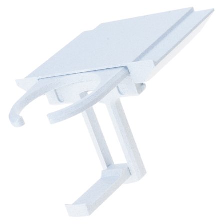 Foldbar Kopholder til Under Bordet, Klemme Montering, Justerbar, Pladsbesparende