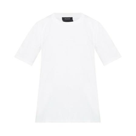 Proenza Schouler - T-shirts - Vit - Dam - Storlek: L, Dam, Storlek: L