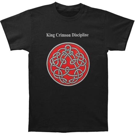 King Crimson Discipline T-shirt för män Röd L