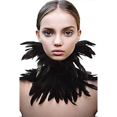 Gotisk Viktoriansk Haklappskrage Halloween Cape 1 St