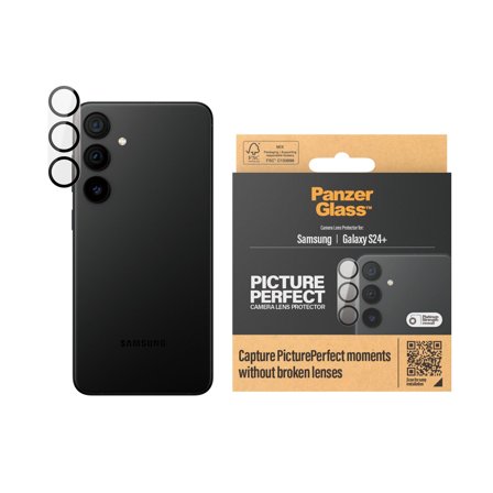 Panzer PicturePerfect Camera Lens Protector Samsung Galaxy S24+ PanzerGlass - High quality tempered glass screen protector