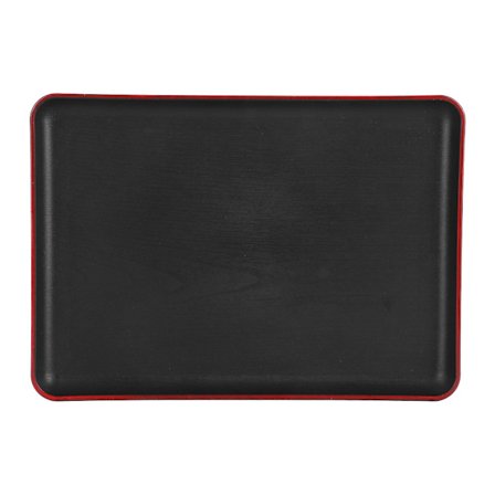 Brett i imitert treverk, rektangulært akryl-plastbrett for hurtigmat, hotell, hjem, restaurant 692 treverk