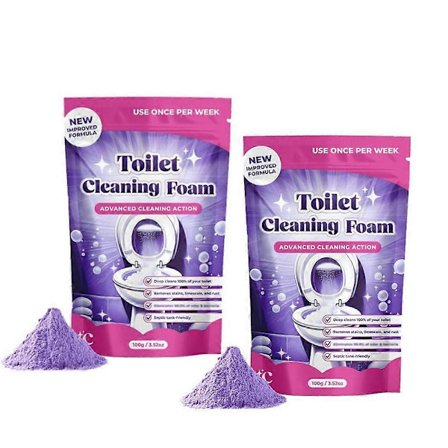 1-5x Fizzclean Toiletskumrens, Insta-Action Fizzclean skumrens