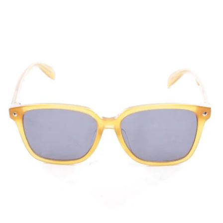 Alexander McQueen Pre-owned, Pre-owned Plastic sunglasses Bruin, Dames, Maat:ONE Size