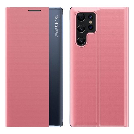 Samsung Galaxy S25 Ultra Etui Med Display Rosa