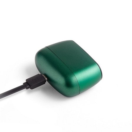 Lexon Design MINUT Pocket Size Alarm Clock Dark Green