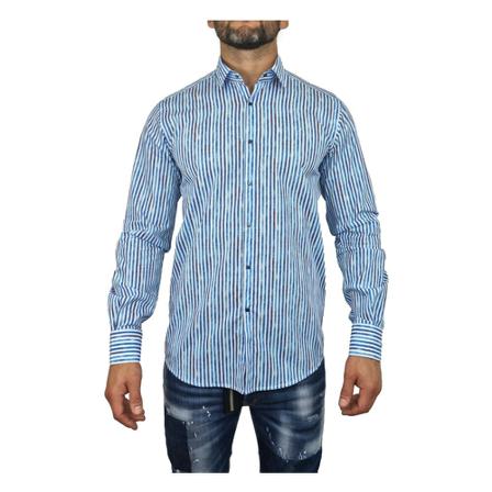 Karl Lagerfeld Striped shirt Blå, Herre Skjorter