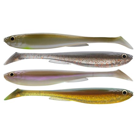 Daiwa Prorex Slim Shad Y 13,5cm (4pcs) - Nature Color Set