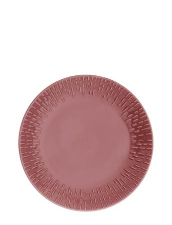 Confetti Dessert Plate W/Relief 1 Pcs Giftbox Home Tableware Plates Small Plates Burgundy Aida