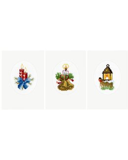 Kortit Joulukynttilä 3/pak