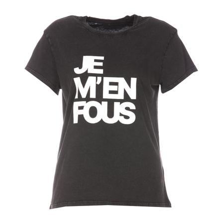Zadig & Voltaire T-Shirts svart, Dam, Dam, Storlek: XS