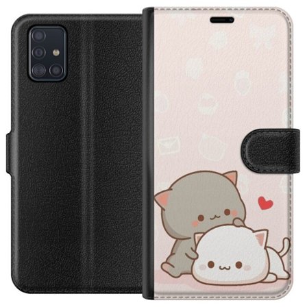 Kompatibelt Plånboksfodral till Samsung Samsung Galaxy A51 Kawaii