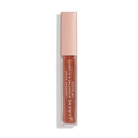 Lumene Luminous Shine Hydrating & Plumping Lip Gloss, 08 Sunset Glow, 5 ml