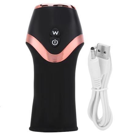 Manlig Masturbationskopp Glans Träning Män Vibrerande Massager Masturbator Vuxenprodukt Silikon 154G (61 x 42 x 115mm)