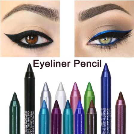 1 * Fashion Makeup Vattentät Ingen Blommande Eyeliner
