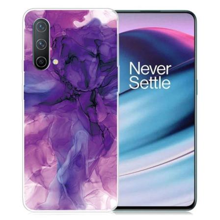 Marmormotiv OnePlus Nord CE 5G skal - Drömsk Lila Marmor Lila