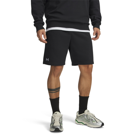 Under Armour UA Rival Fleece Shorts, Black