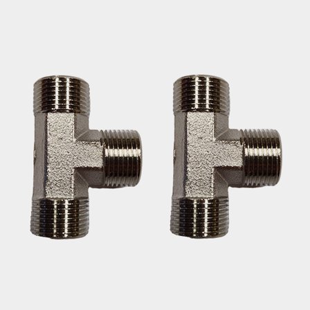 T-kopplingar 9/16-24 UNF (2pack)