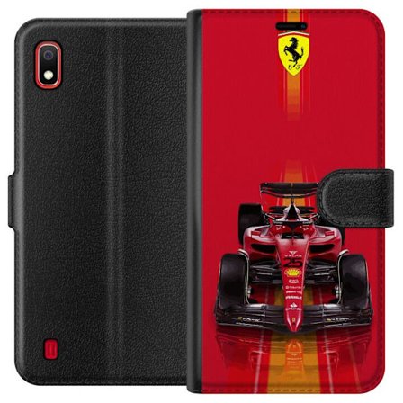 Yhteensopiva Lompakkokotelo Samsung Samsung Galaxy A10 Ferrari Formula 1 -auto ikonisessa punaisessa muotoilussa urheilullisella tarkkuudella