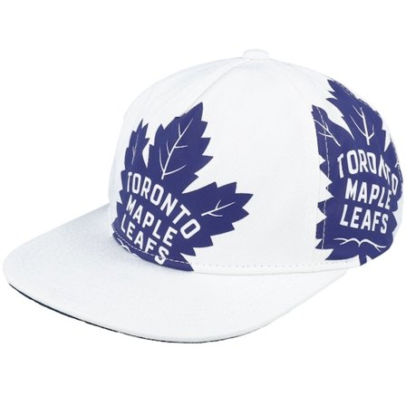 Mitchell & Ness - NHL Weiss snapback Cap - Toronto Maple Leafs In Your Face Deadstock White Snapback @ Hatstore