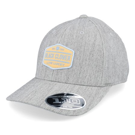 Black Clover - Grey adjustable Czapka Z Daszkiem - Chapel Grey W Patch Adjustable @ Hatstore