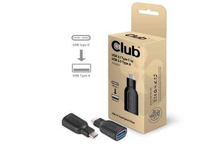 Club 3D USB type C-adapter - USB-type A til 24 pin USB-C