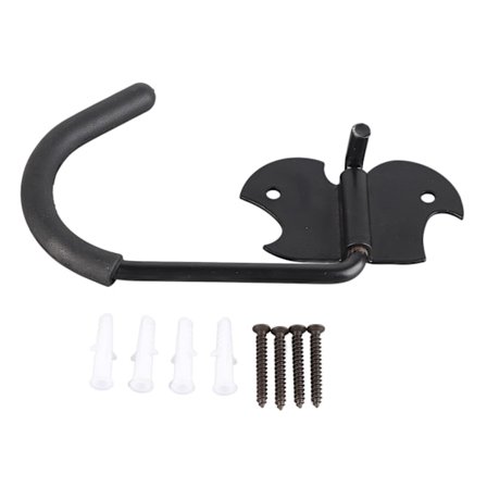 Väggmonterad cykelhållare för mountainbike, cykelväggkrok, cykelställ, cykelutrustning, standardmodell, 20x13x3 cm