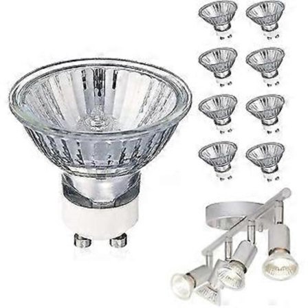 Gu10 35 Watt Halogen Reflektorlampa Varmvit Dimbar, Gu10 Halogen 35w Halogenlampor, Gu10