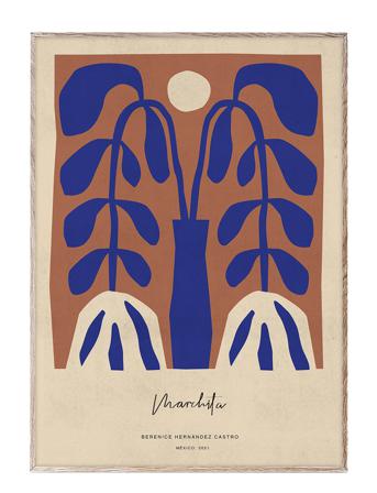 Marchita Home Decoration Posters & Frames Posters Illustrations Monivärinen/Kuvioitu Paper Collective