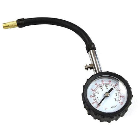 Tester for dekktrykk, manometer for bildekk, overvåking av dekktrykkmåler