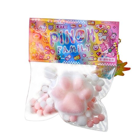 Taba Cat Squishy Leksaker, Katt Tassar Mochi Squishy Stress Relief Squishies