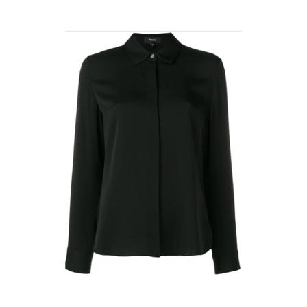Theory Shirt Sort, Dame Skjorter