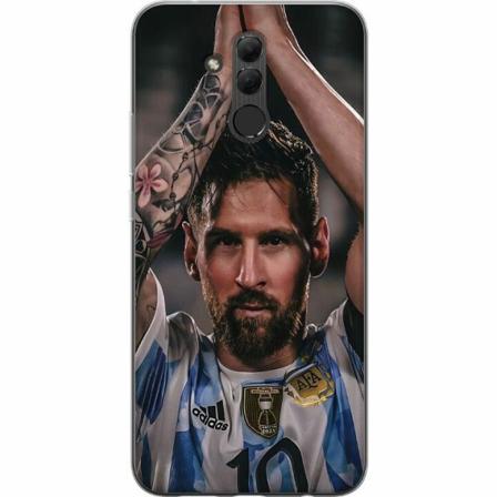 Huawei Mate 20 Lite Genomskinligt Skal Messi