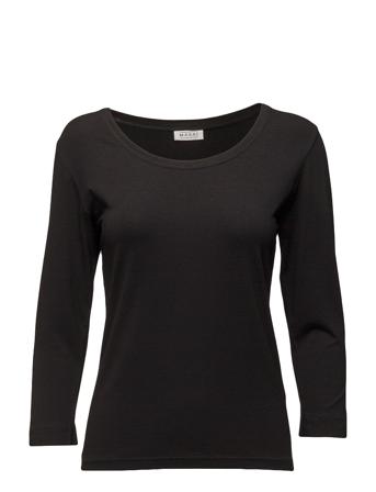 Cream T-shirts & Tops Long-sleeved Svart Masai