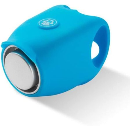 Elektrisk cykelklokke 120 Db Horn Vandafvisende Mountainbike Styrklokke Silikonmateriale Skal Klokke (blå 2 stykker)