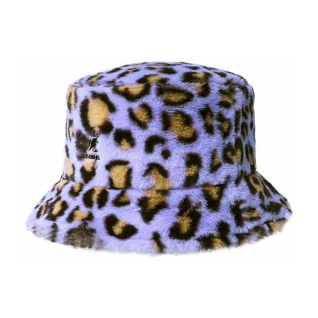 Kangol Faux FUR Bucket blå, Dam Hattar, Dam, Storlek: S