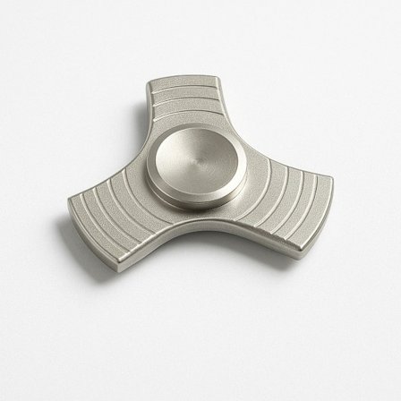 Fidget Spinner Trio Metall - Silver(XH(
