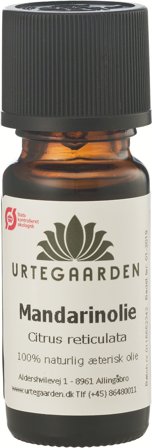 Urtegaarden Mandarinolie Ø 10 ml, Tøj & Bolig, Duftolier, Æteriske Olier