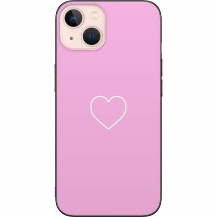 Apple Iphone 14 Svart Skal Hjärta