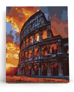 Painting by numbers Colosseum - Varvikas
