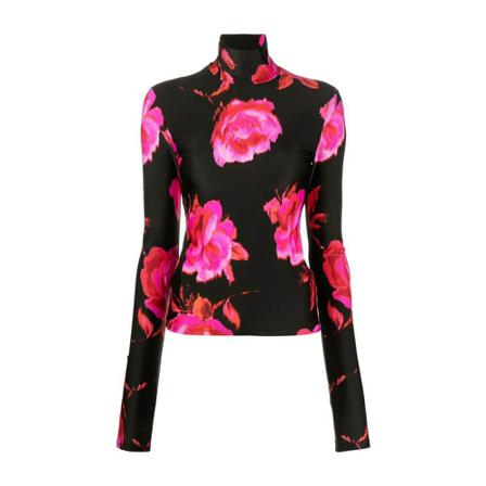 Andamane Long Sleeve Tops Sort, Dame