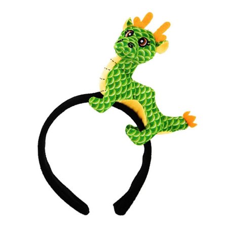 Plysj Drage Figur Dukke Hodebånd Hårbøyle Dekorativt Slitesterkt Nyhet Hårbånd