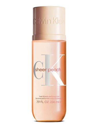Calvin Klein Sheer Peach Hair & Body Mist - Nude - 236 ML