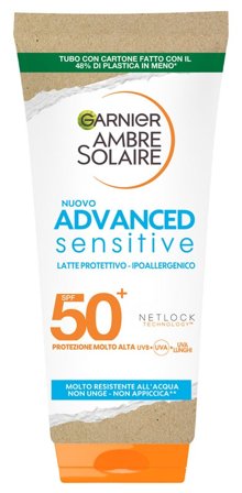 Garnier Ambre Solaire Advance Sensitive Latte Protettivo 200ml