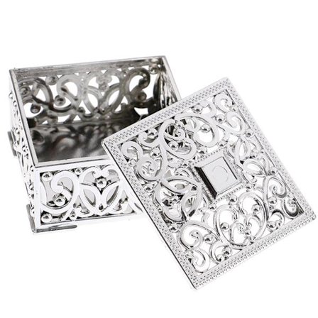 Muovinen aarrearkku Neliönmuotoinen karkkirasia Aarrearkku Me