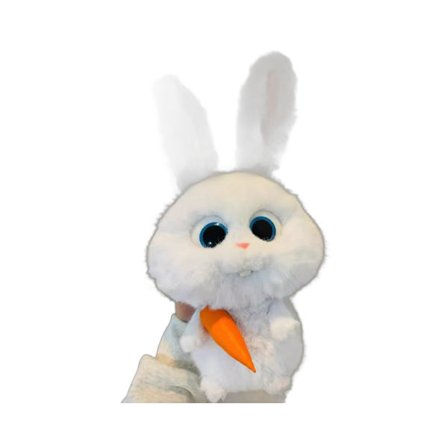 Kanin sjef bamse, hvit kanin bamse kjæledyr stor hemmelig bamse barnas feriegave